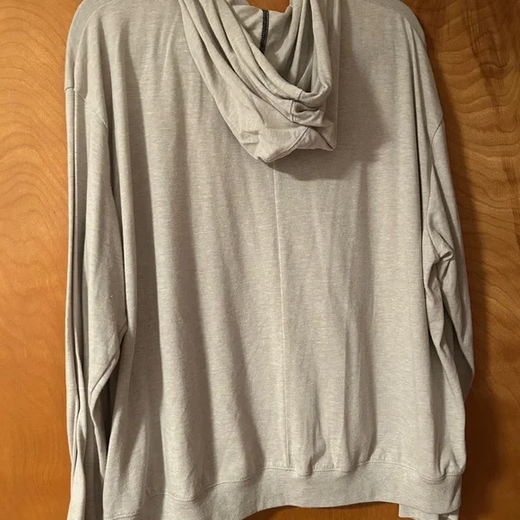 Nike Light Brown Hoodie with Embroidered Iowa Logo. 47 Brand - Picture 4 of 4